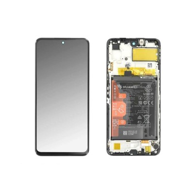 Display Huawei Y7a negru cu baterie, 02354ADC