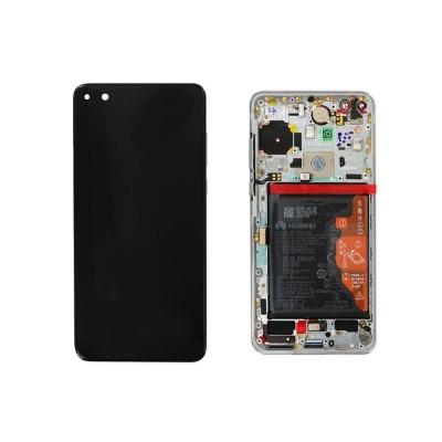 Display Huawei P40 alb cu baterie, 02353MFW