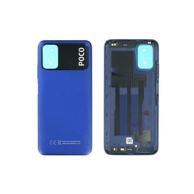 Capac baterie Xiaomi Poco M3 original, albastru, 55050000Q79X